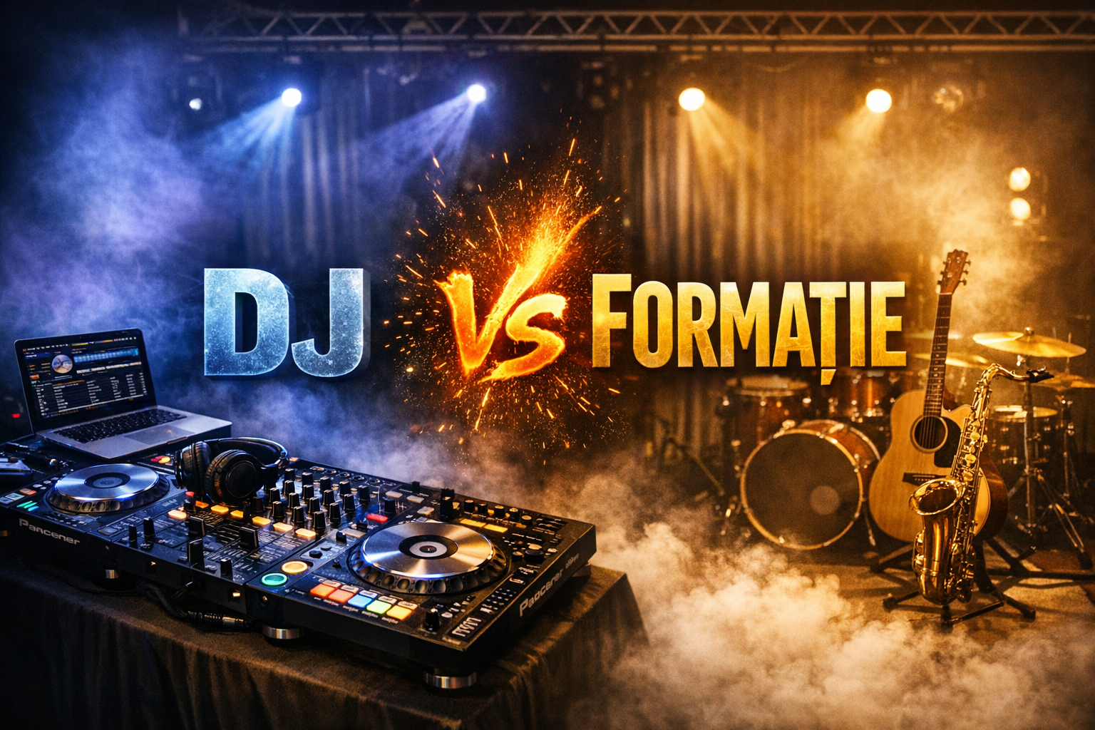 DJ sau formatie? Cum alegi muzica potrivita pentru nunta